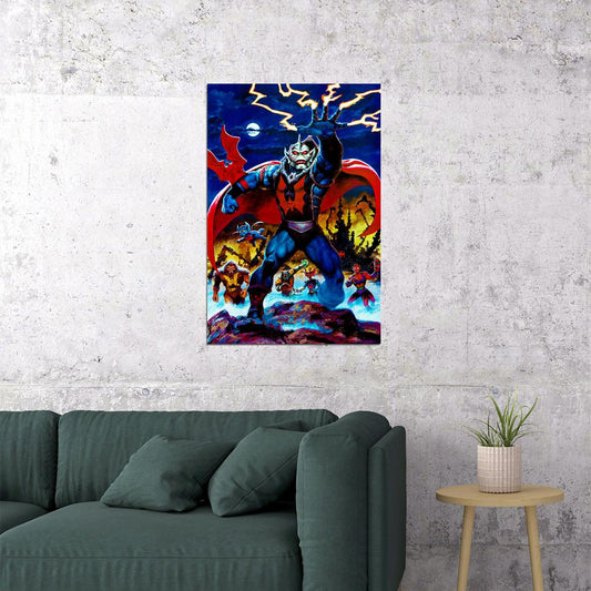He-man And She-ra Masters Of The Universe Skeletor Poster Wall Art Print Home Wall Decor - xonomax