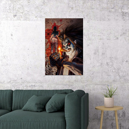 Lobo Smoking A Cigar With Hook Poster Wall Art Print Home Wall Decor - xonomax