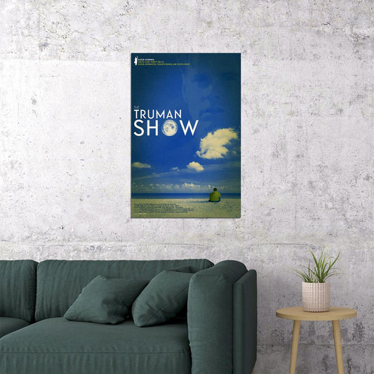 The Truman Show Movie Drama Classic Vintage Poster Wall Art Print Home Wall Decor - xonomax