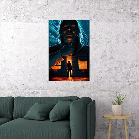Halloween Horror Movie Poster Wall Art Print Home Wall Decor - xonomax