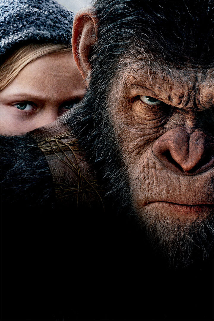 War For The Planet Of Apes Movie Poster Wall Art Print Home Wall Decor