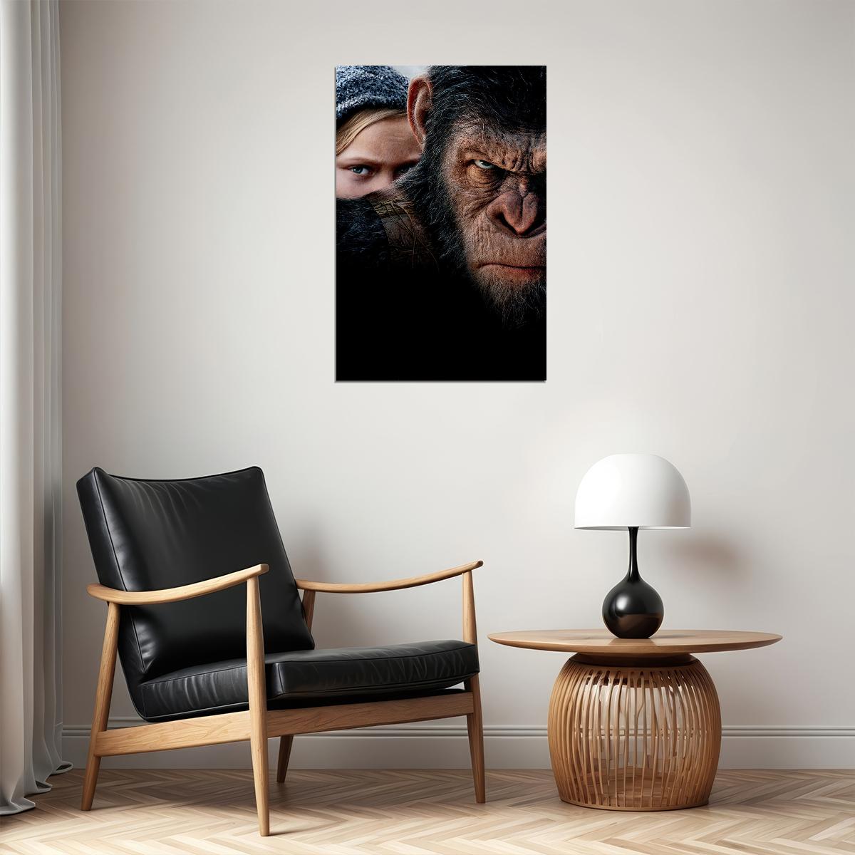 War For The Planet Of Apes Movie Poster Wall Art Print Home Wall Decor