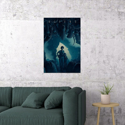 Aliens Planets Action Fantasy Poster Wall Art Print Home Wall Decor - xonomax