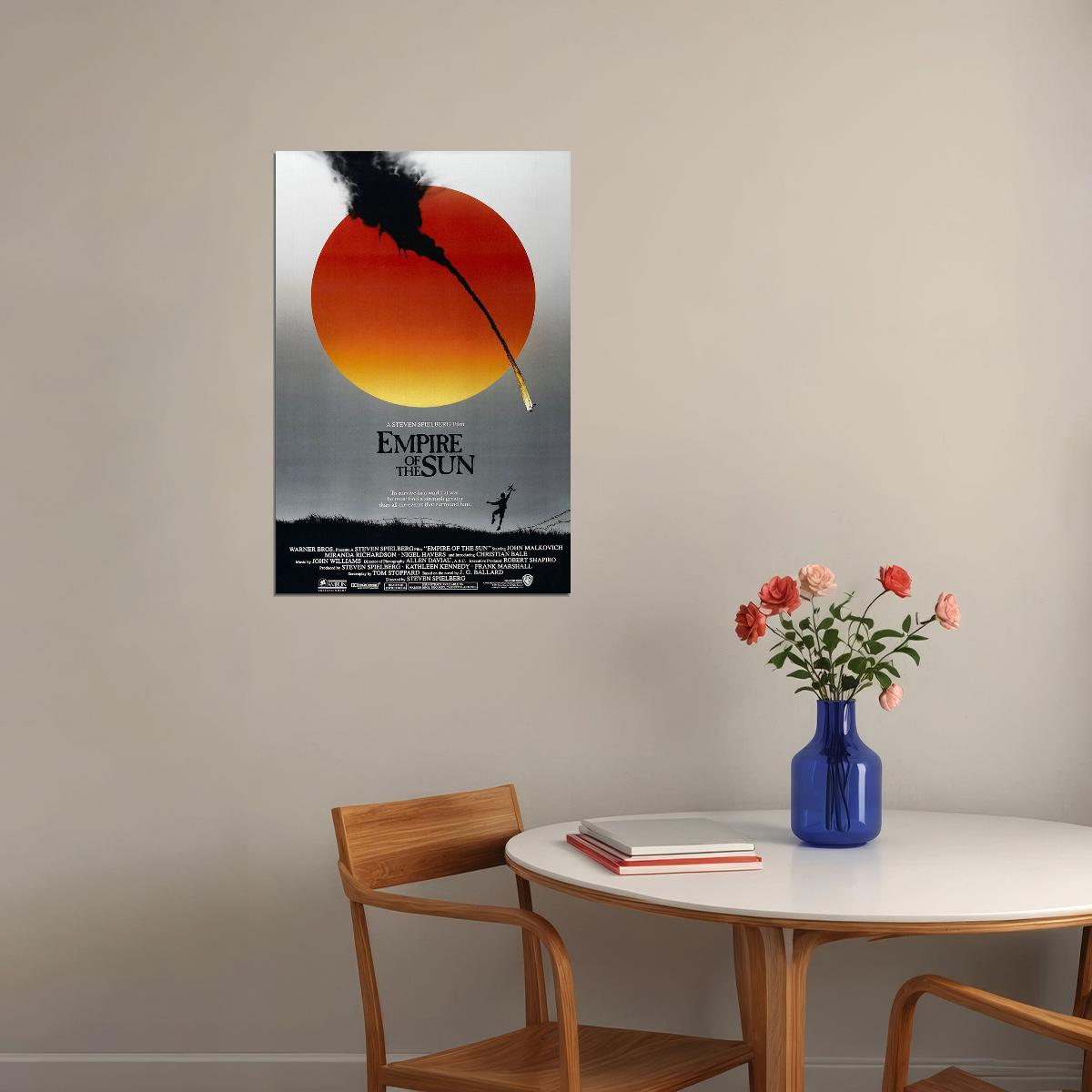 Empire Of The Sun Drama War Cinema Film Movie Poster Wall Art Print Home Wall Decor - xonomax