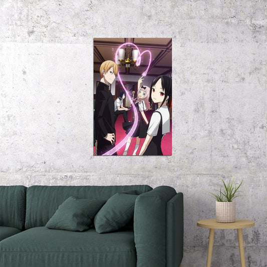 Kaguya Sama Love Is War Comedy Romance Anime Poster Wall Art Print Home Wall Decor - xonomax