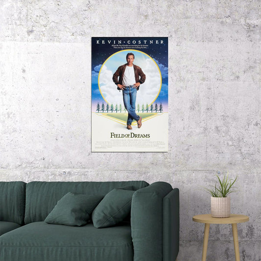 Field Of Dreams Drama Family Sports Cinema Film Movie Poster Wall Art Print Home Wall Decor - xonomax