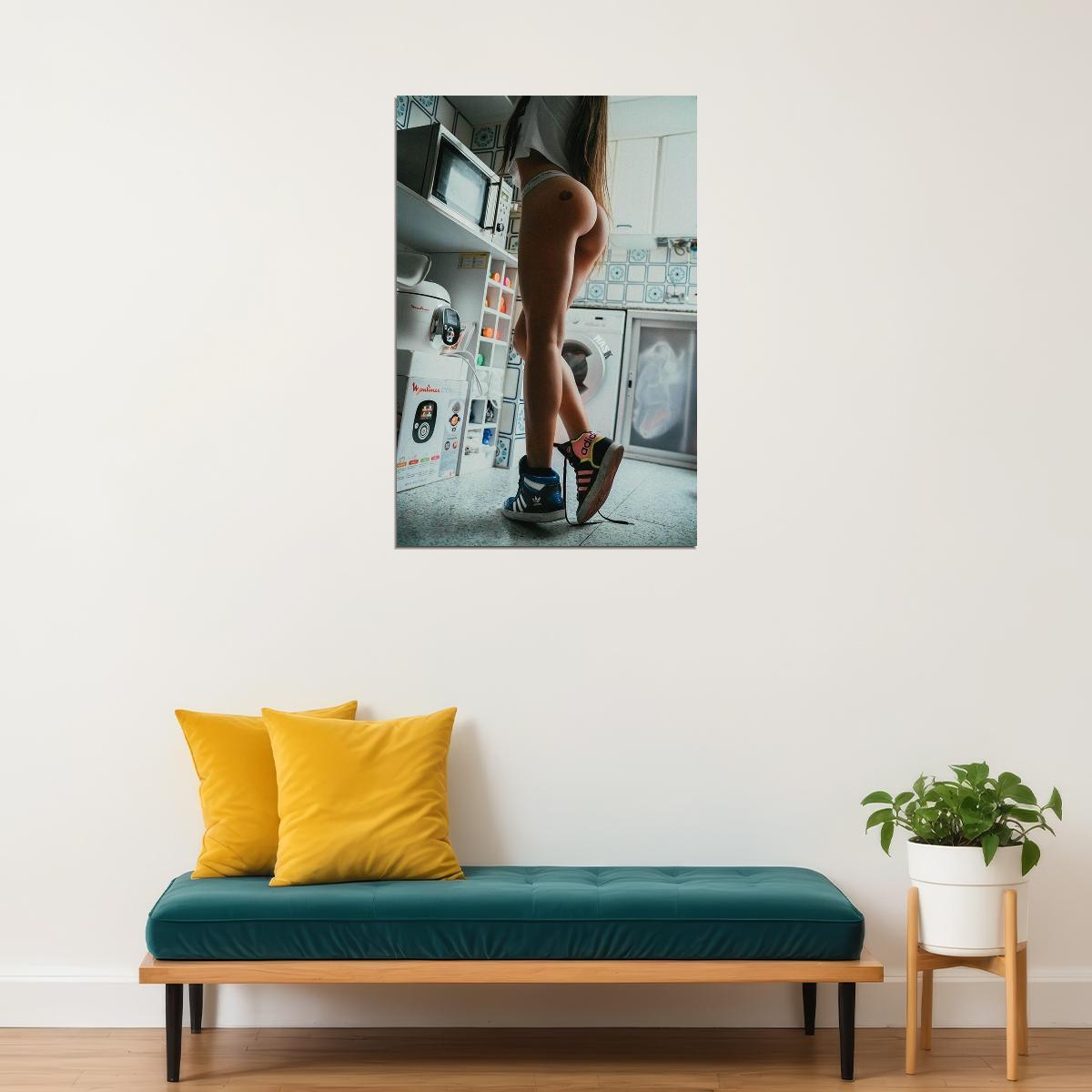 Sexy Lady Hot Girl Butt Beauty Woman Body Gift Poster Wall Art Print Home Wall Decor - xonomax