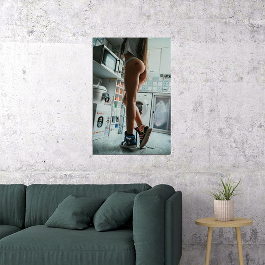 Sexy Lady Hot Girl Butt Beauty Woman Body Gift Poster Wall Art Print Home Wall Decor - xonomax