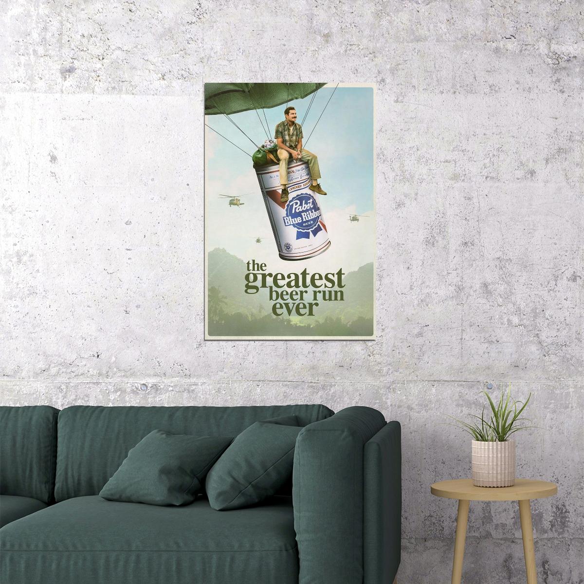 The Greatest Beer Run Ever Adventure Drama Movie Film Poster Wall Art Print Home Wall Decor - xonomax
