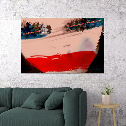 The Jesus And Mary Chain Glasgow Eyes Scots Music Band Poster Wall Art Print Home Wall Decor - xonomax