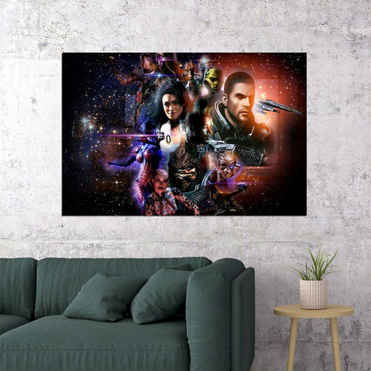 Mass Effect 4 Action Game Hot Video Game Poster Wall Art Print Home Wall Decor - xonomax
