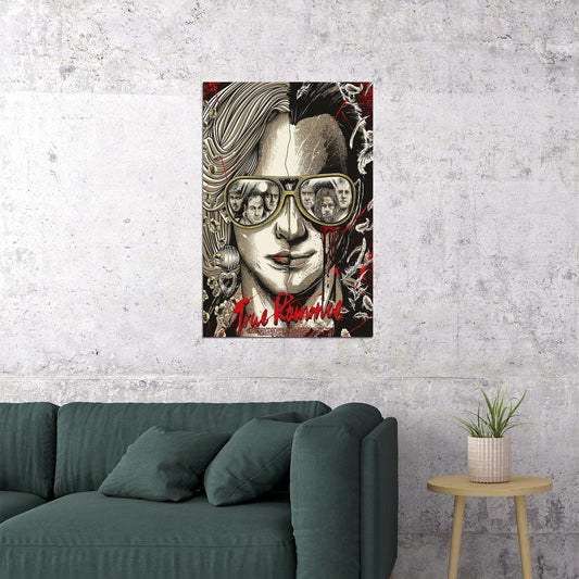 True Romance Crime Drama Classic Movie Film Poster Wall Art Print Home Wall Decor - xonomax