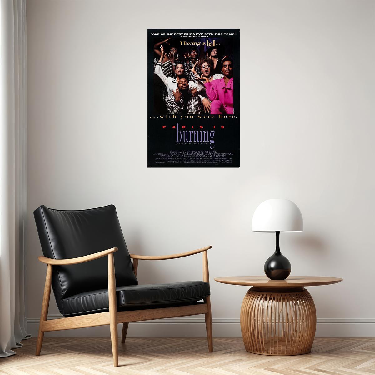 Paris Is Burning Documentary Movie Cinema Gift Poster Wall Art Print Home Wall Decor - xonomax