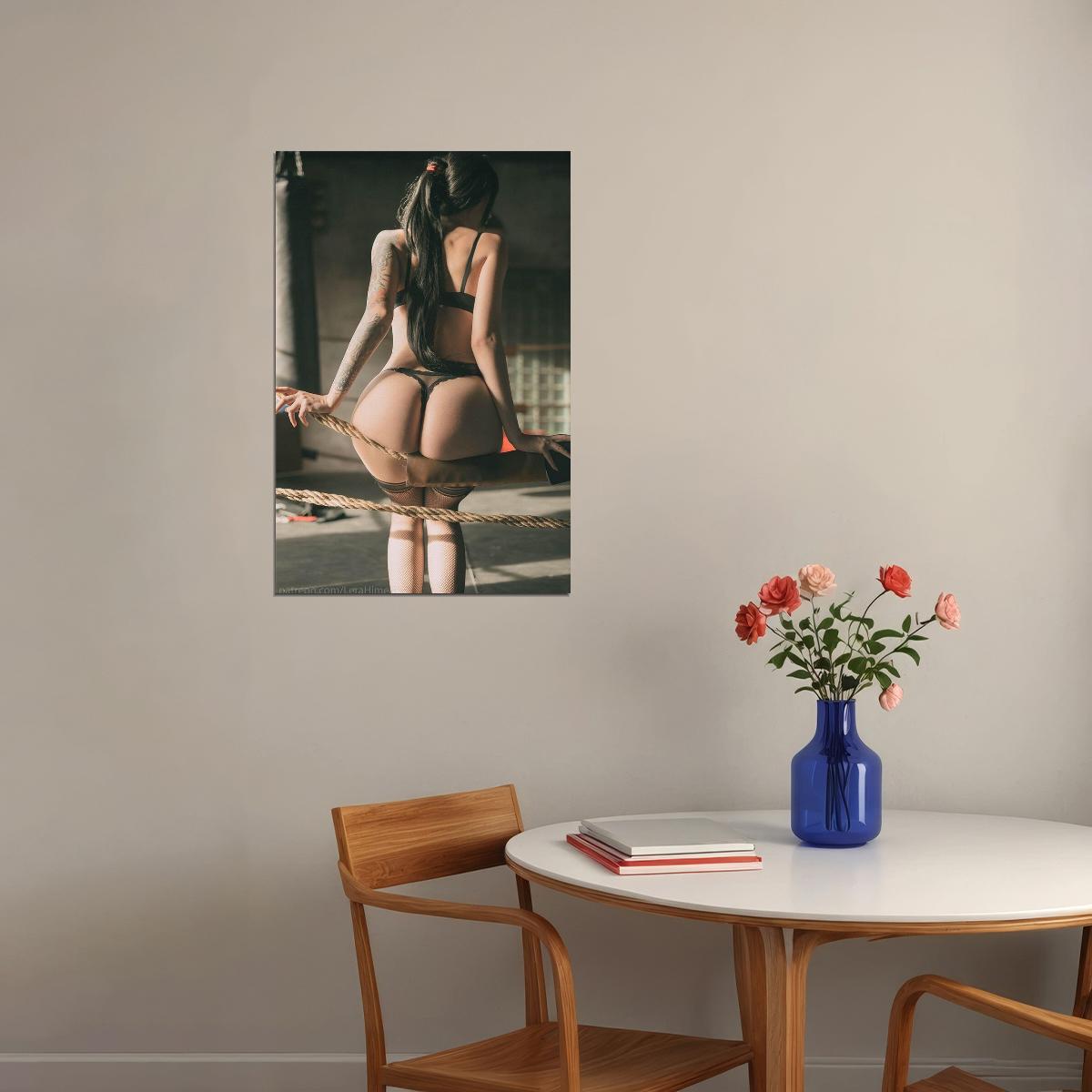 Pretty Hot Girl Beautiful Woman Fashion Model Poster Wall Art Print Home Wall Decor - xonomax