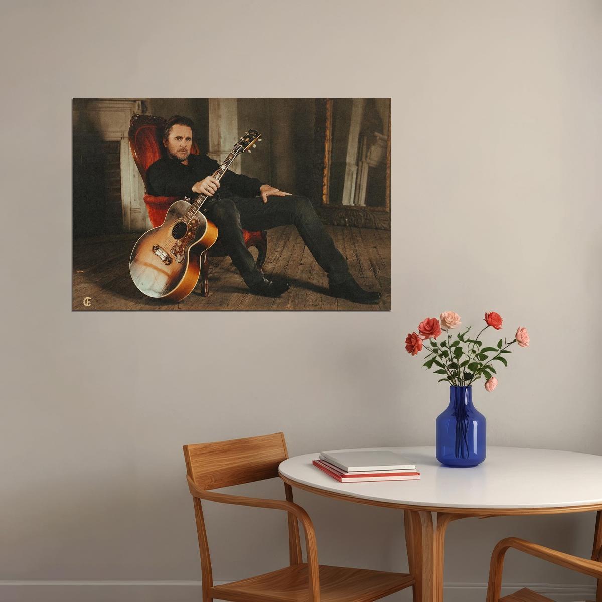 Charles Esten Love Ain't Pretty American Singer Album Poster Wall Art Print Home Wall Decor - xonomax