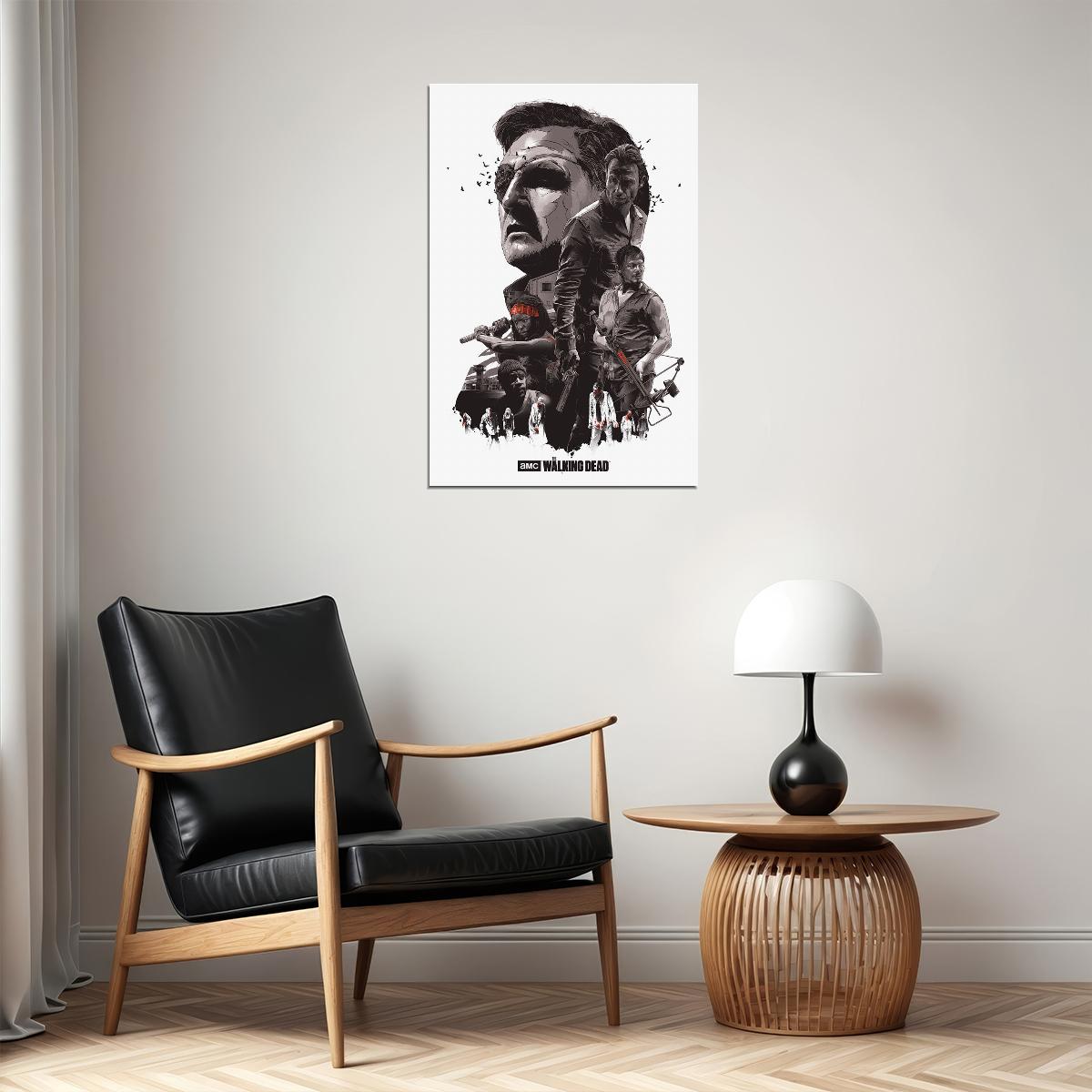 The Walking Dead Drama Horror Tv Series Movie Poster Wall Art Print Home Wall Decor - xonomax