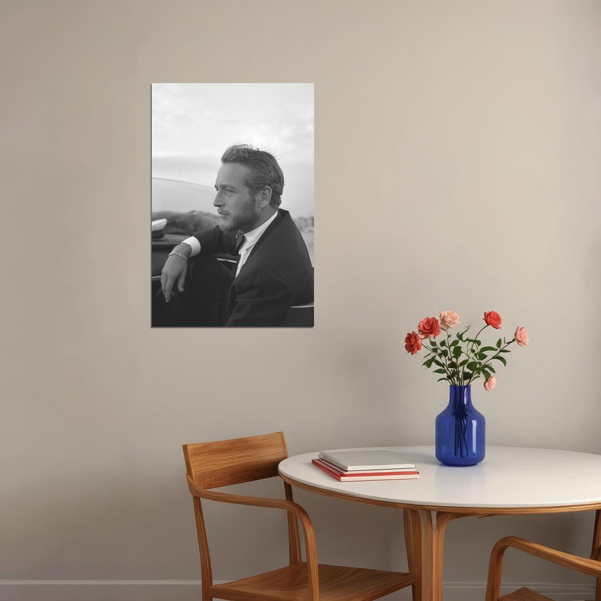 Paul Newman American Actor And Artist Poster Wall Art Print Home Wall Decor - xonomax