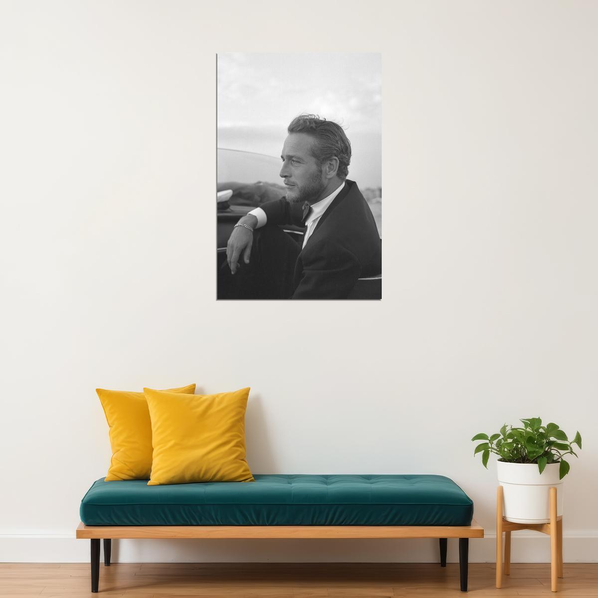 Paul Newman American Actor And Artist Poster Wall Art Print Home Wall Decor - xonomax