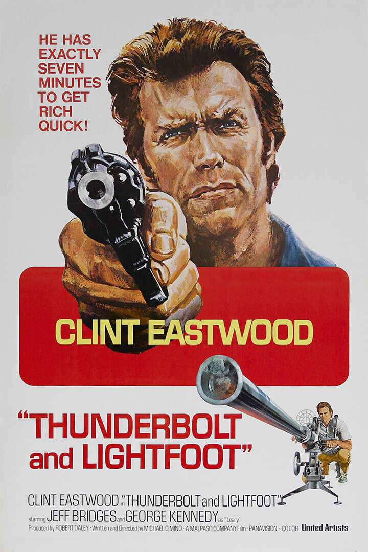 Thunderbolt And Lightfoot Movie Action Comedy Crime Poster Wall Art Print Home Wall Decor - xonomax