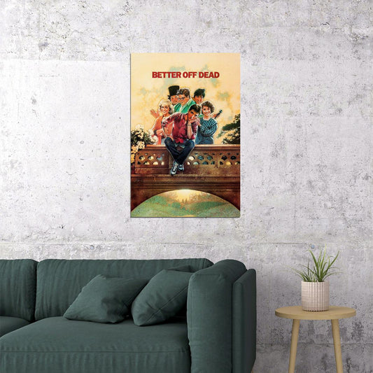 Better Off Dead Comedy Romance Classic Movie Poster Wall Art Print Home Wall Decor - xonomax