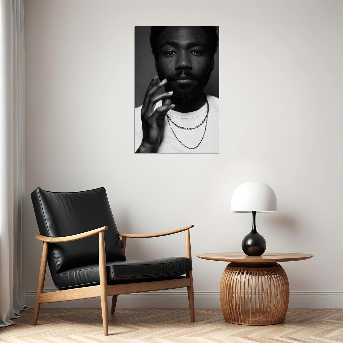 Donald Glover Celebrity American Singer Actor Poster Wall Art Print Home Wall Decor - xonomax