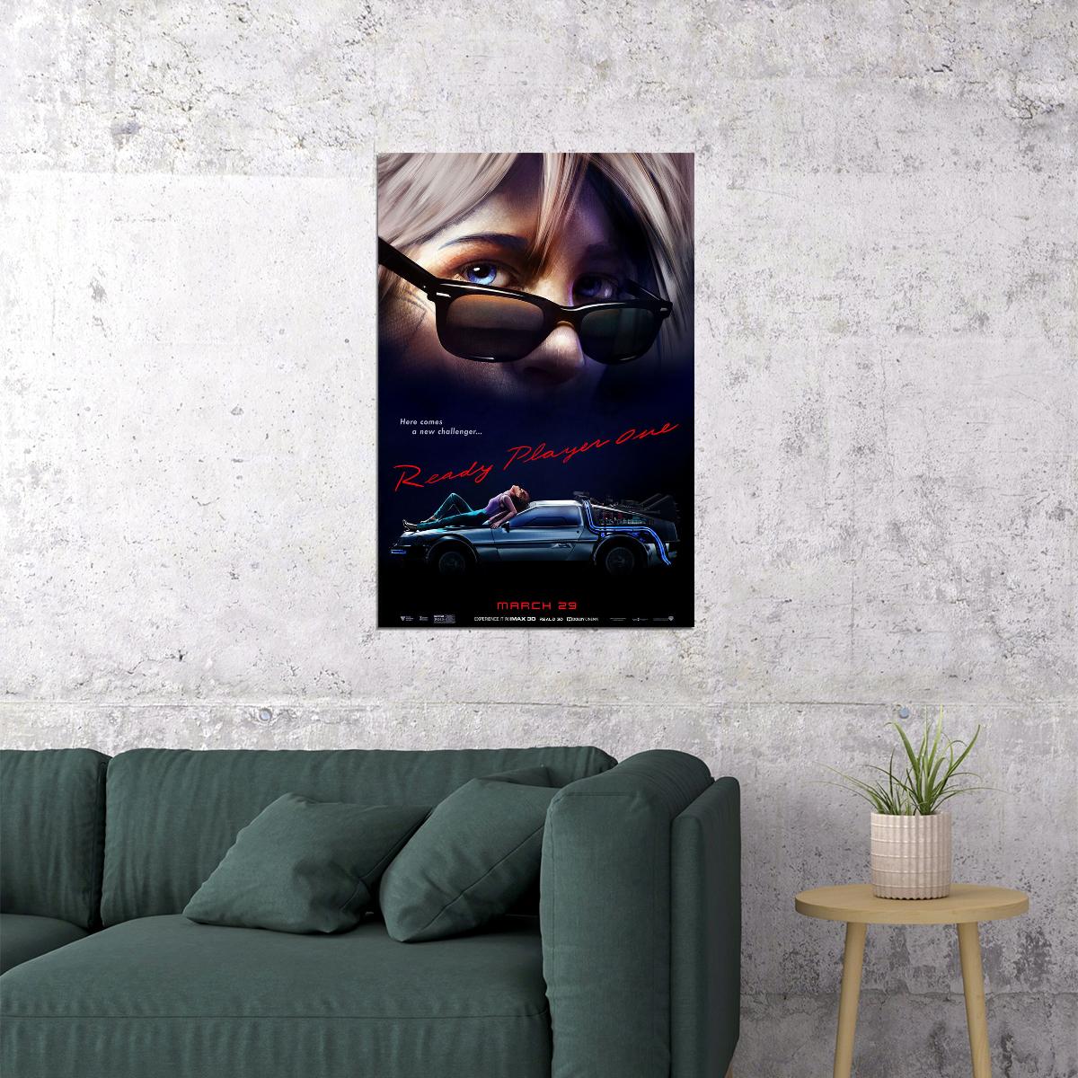 Ready Player One Movie Classic Film Game Poster Wall Art Print Home Wall Decor - xonomax
