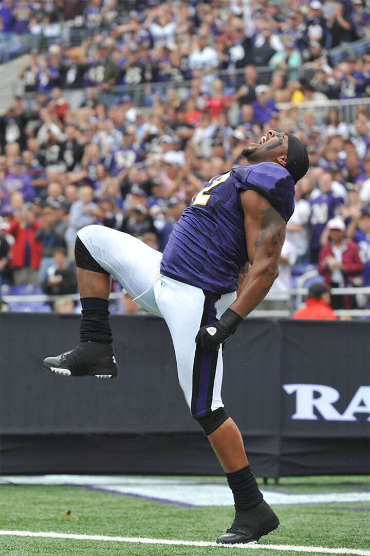 Ray Lewis Baltimore American Football Player Poster Wall Art Print Home Wall Decor - xonomax
