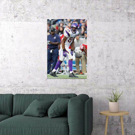 Randy Moss Minnesota American Football Player Poster Wall Art Print Home Wall Decor - xonomax