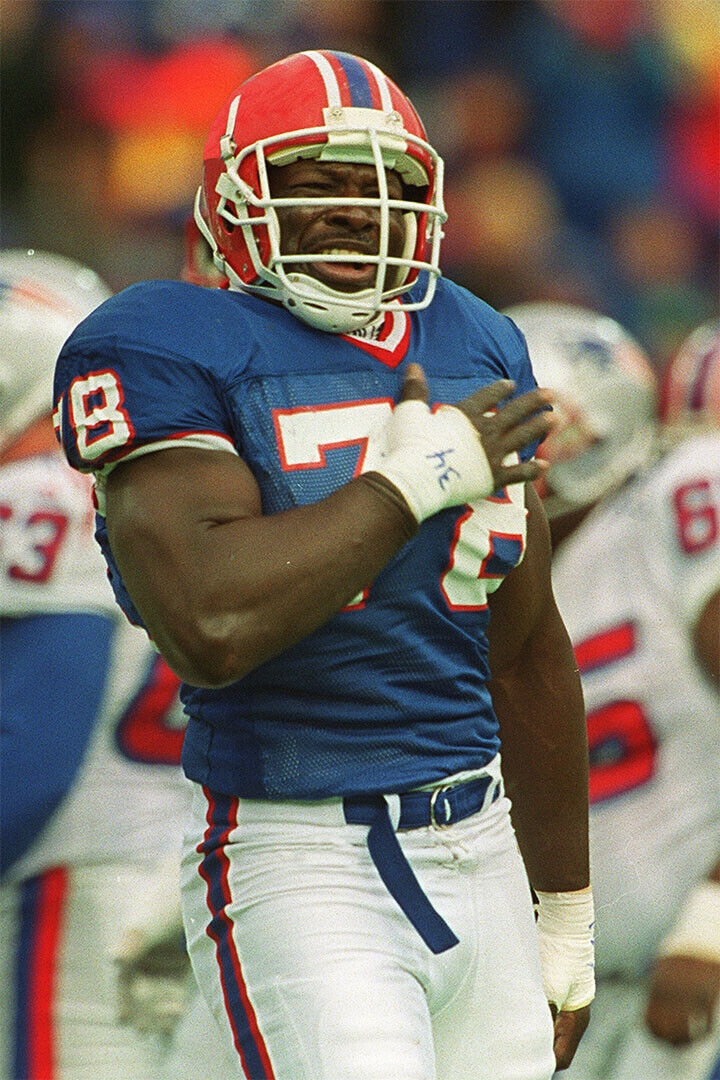 Bruce Smith Buffalo American Football Player Poster Wall Art Print Home Wall Decor - xonomax