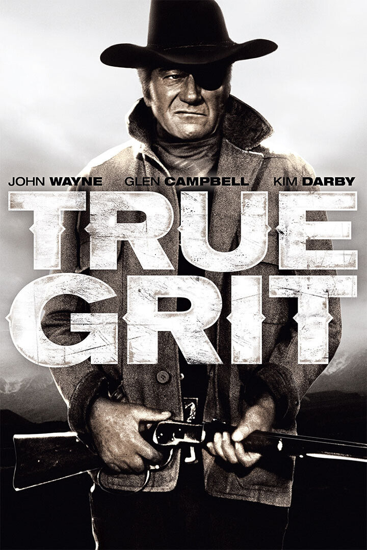 True Grit 1969 Movie Drama Western Poster Wall Art Print Home Wall Decor