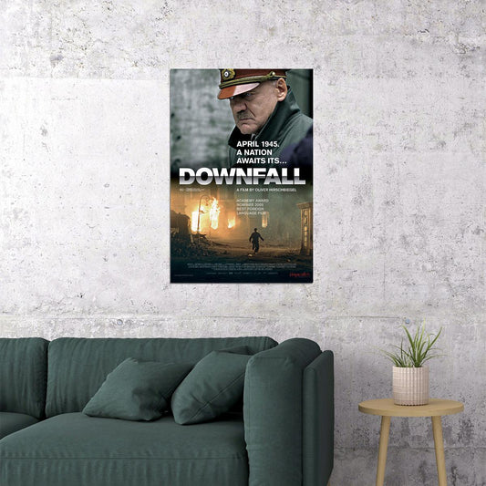 Downfall 2004 Biography Drama History Poster Wall Art Print Home Wall Decor - xonomax