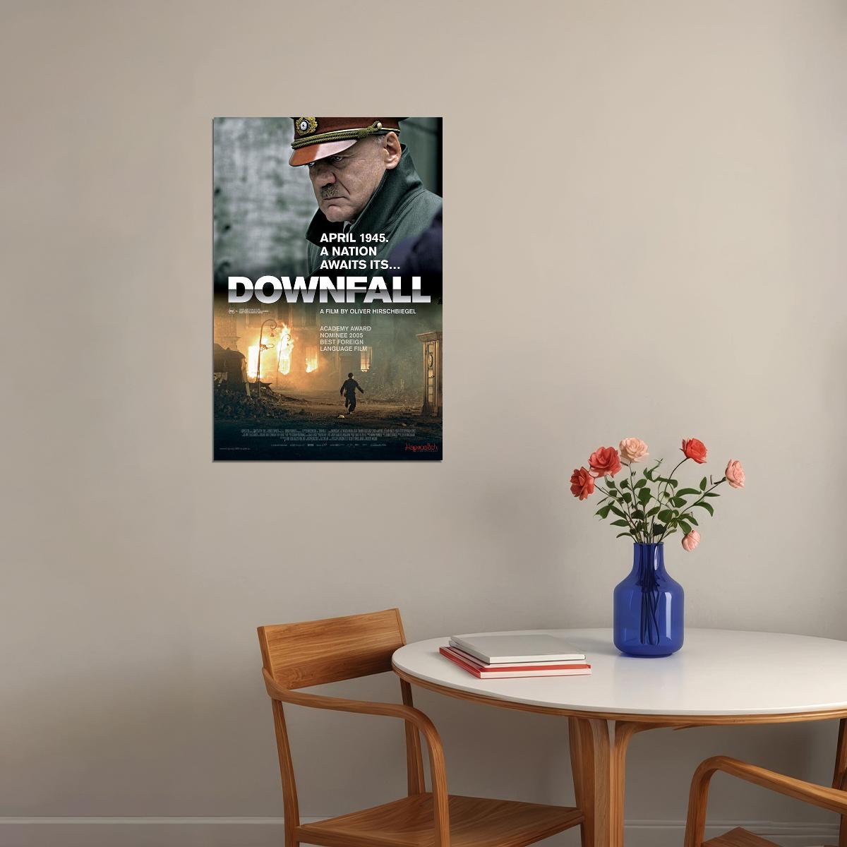 Downfall 2004 Biography Drama History Poster Wall Art Print Home Wall Decor - xonomax