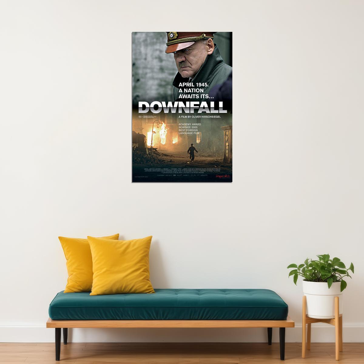 Downfall 2004 Biography Drama History Poster Wall Art Print Home Wall Decor - xonomax