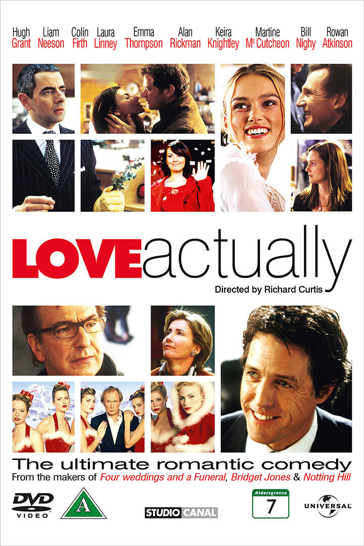 Love Actually Movie Comedy Drama Romance Poster Wall Art Print Home Wall Decor