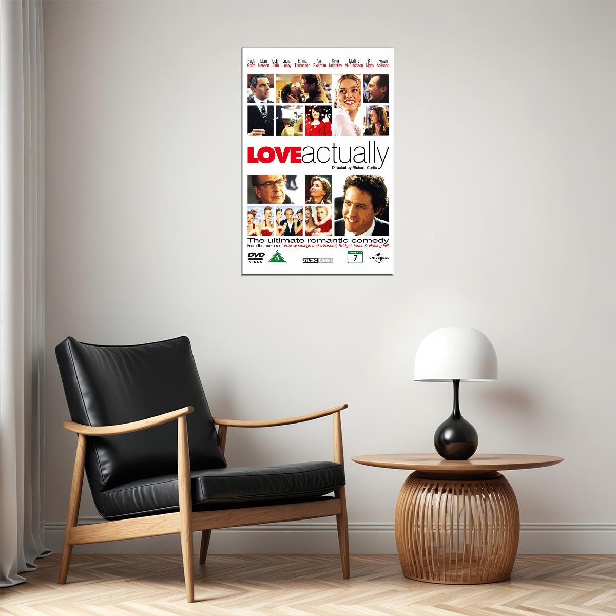 Love Actually Movie Comedy Drama Romance Poster Wall Art Print Home Wall Decor