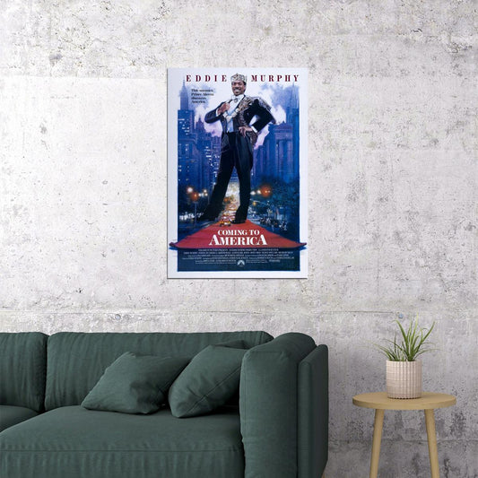 Coming To America Movie Comedy Romance Poster Wall Art Print Home Wall Decor - xonomax