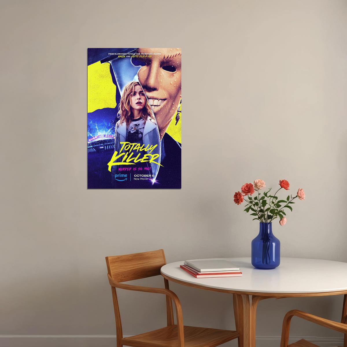 Totally Killer Movie Comedy Horror Action Poster Wall Art Print Home Wall Decor