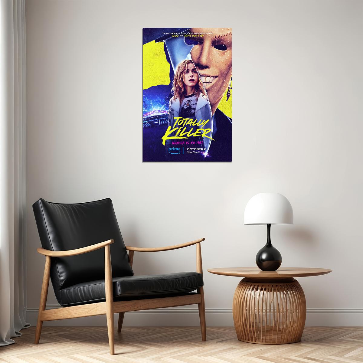 Totally Killer Movie Comedy Horror Action Poster Wall Art Print Home Wall Decor