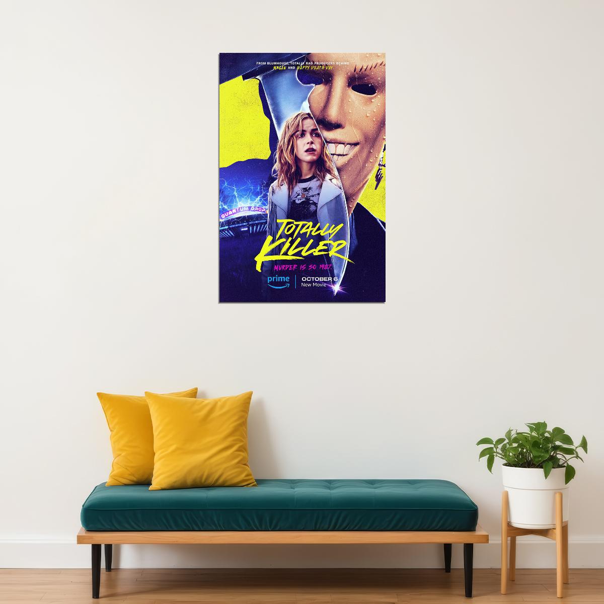 Totally Killer Movie Comedy Horror Action Poster Wall Art Print Home Wall Decor