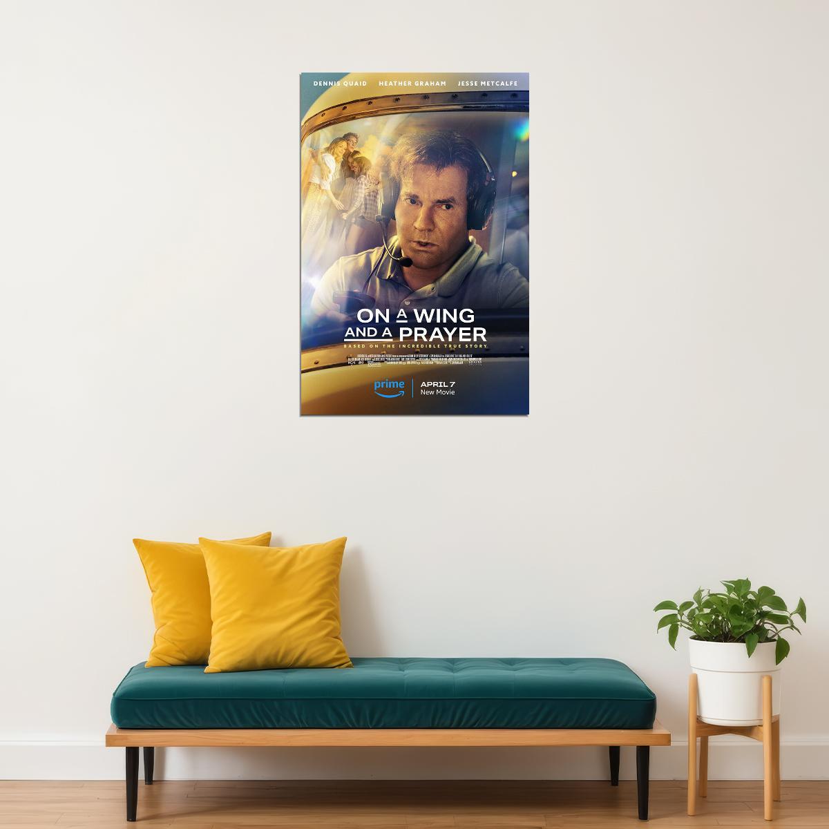 On A Wing And A Prayer Movie Drama Poster Wall Art Print Home Wall Decor - xonomax