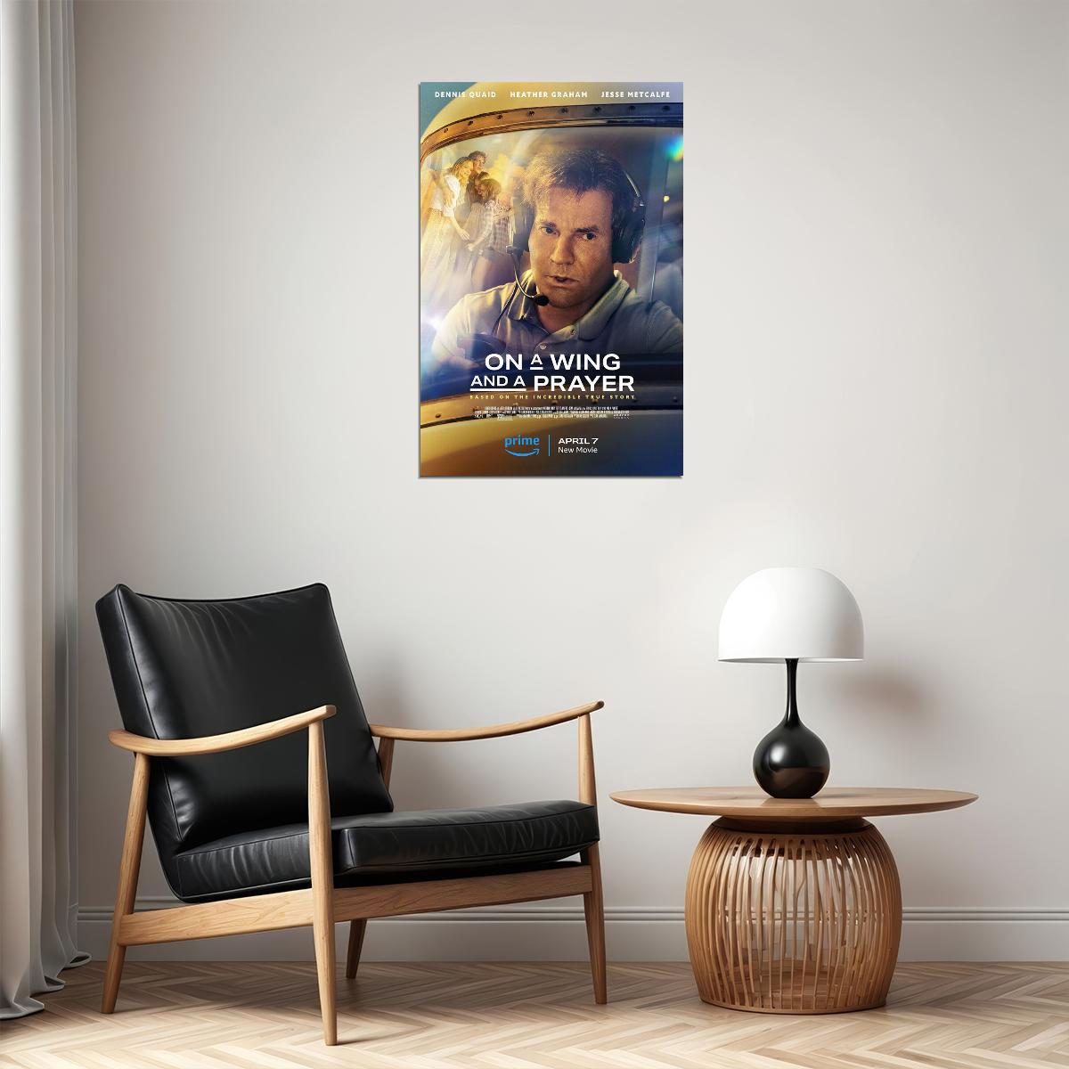 On A Wing And A Prayer Movie Drama Poster Wall Art Print Home Wall Decor - xonomax