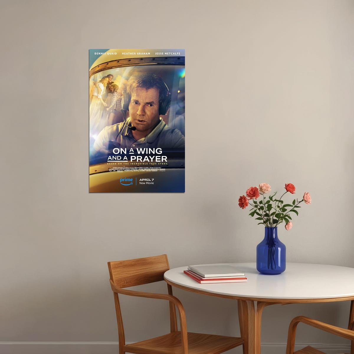 On A Wing And A Prayer Movie Drama Poster Wall Art Print Home Wall Decor - xonomax