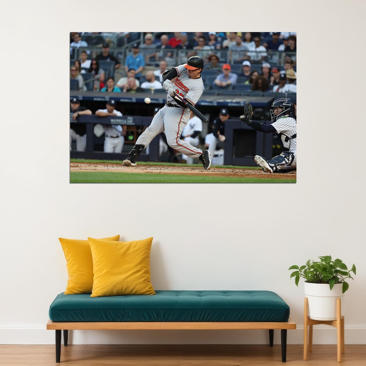 Adley Rutschman Baltimore Orioles Baseball Player Athlete Poster Wall Art Print Home Wall Decor - xonomax