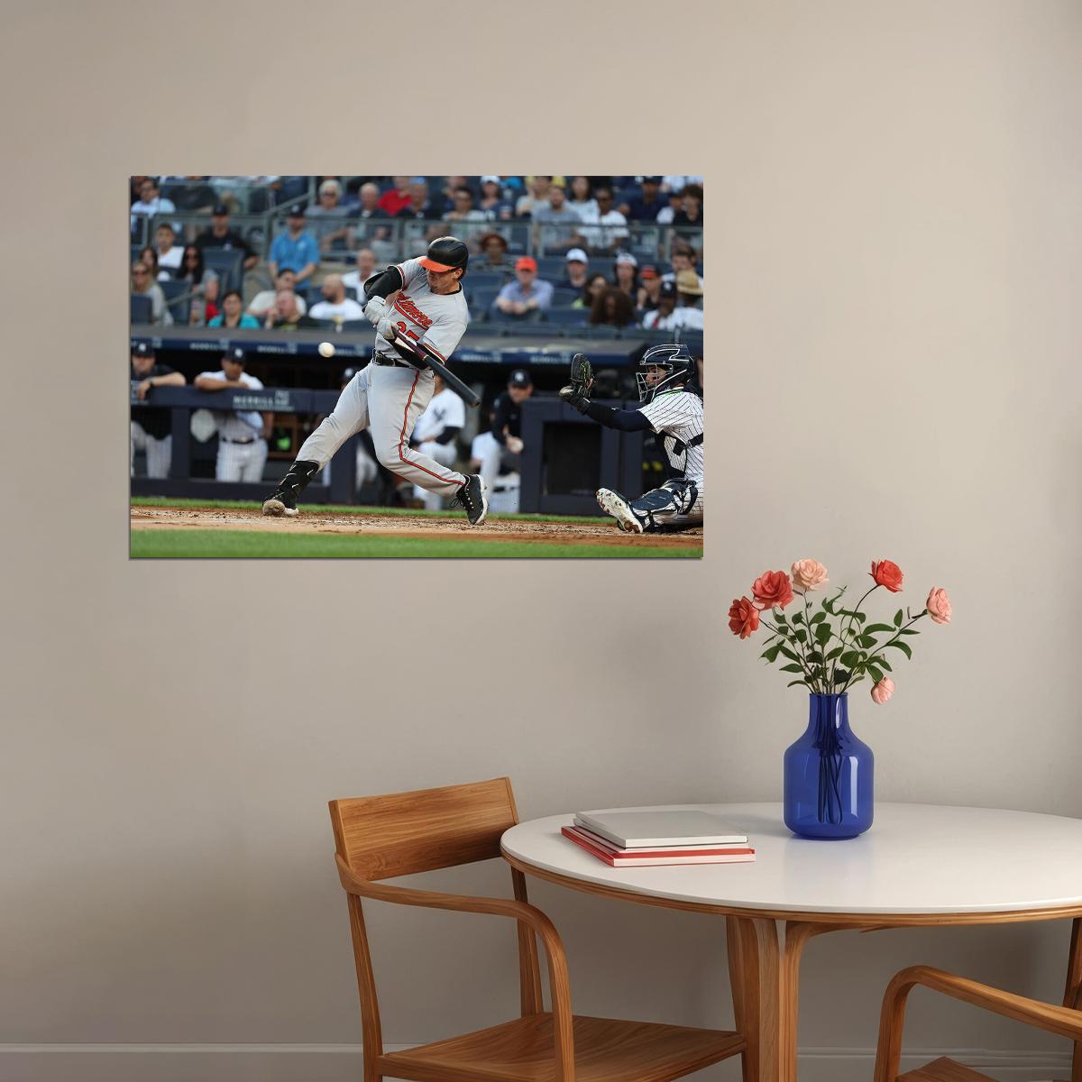 Adley Rutschman Baltimore Orioles Baseball Player Athlete Poster Wall Art Print Home Wall Decor - xonomax