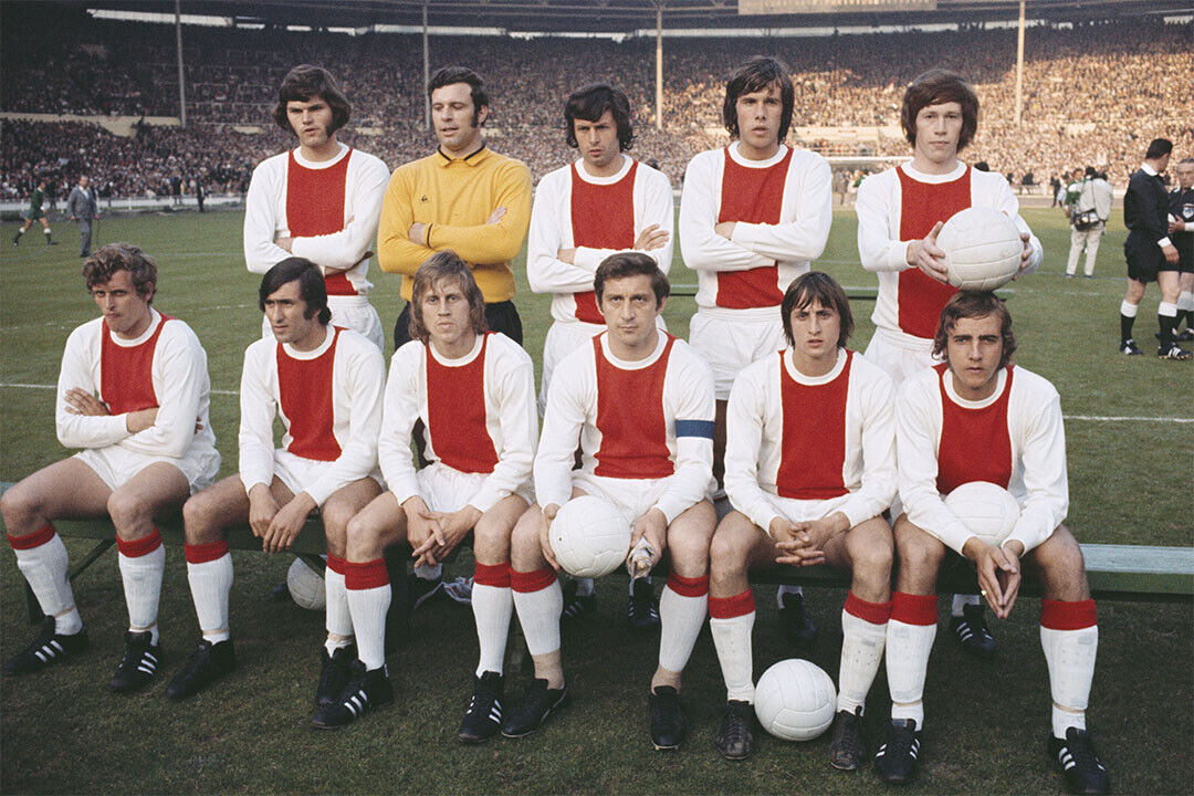 1970-71 Ajax European Cup Soccer Champions Match Poster Wall Art Print Home Wall Decor - xonomax
