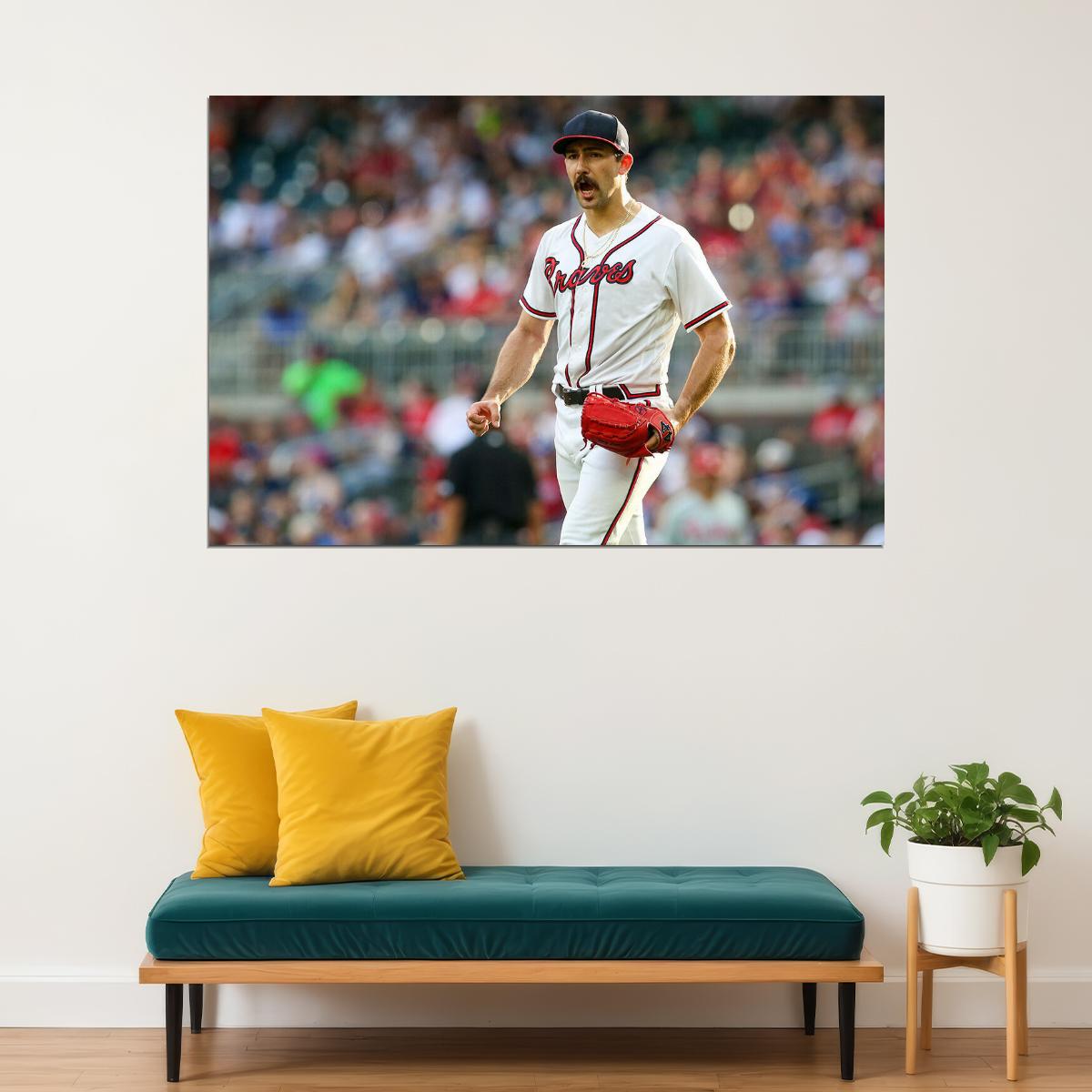 Spencer Strider Atlanta Baseball Player Athlete Sport Wa Poster Wall Art Print Home Wall Decor - xonomax