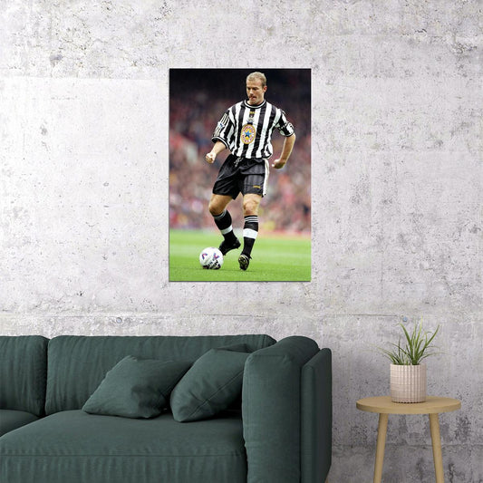 Alan Shearer Former English Football Player Poster Wall Art Print Home Wall Decor - xonomax