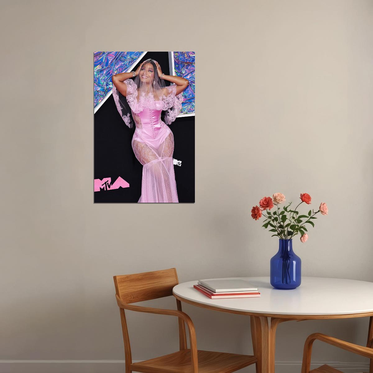 Nicki Minaj Rap Music Star Hip Hop Rapper Artist Poster Wall Art Print Home Wall Decor - xonomax