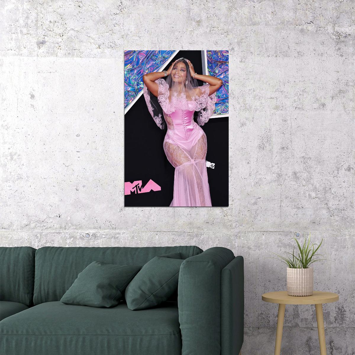 Nicki Minaj Rap Music Star Hip Hop Rapper Artist Poster Wall Art Print Home Wall Decor - xonomax