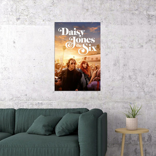 Daisy Jones And The Six Movie Drama Music Romance Poster Wall Art Print Home Wall Decor - xonomax